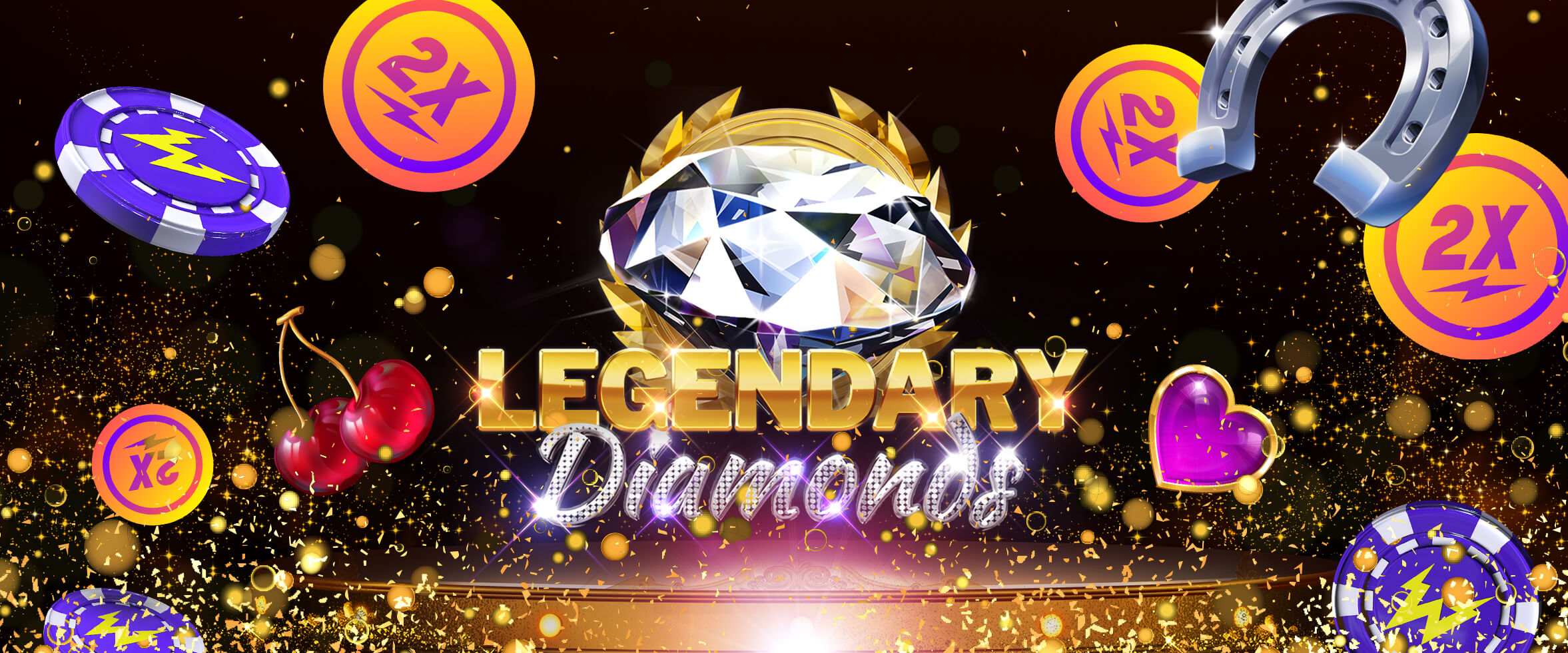 Legendary Diamonds Slot Review: RTP 95.60%, Medium Volatile